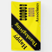 Happy Thanksgiving Associates Banner (Vertikal)