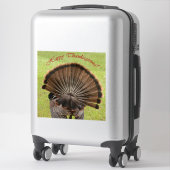 Happy Thanksgiving Aufkleber (Koffer)