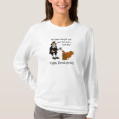 Happy Thanksgiving Bad Day Türkei T-Shirt (Vorderseite)