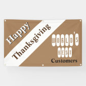 Happy Thanksgiving Banner (Horizontal)