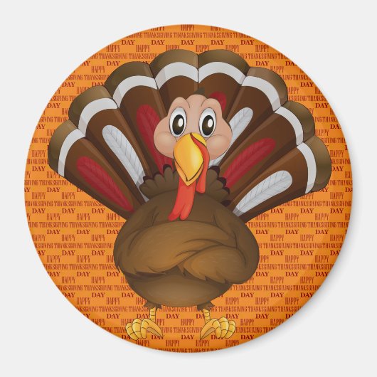 Happy Thanksgiving Best Magnet (Vorne)