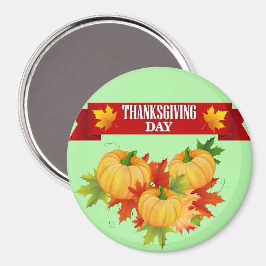 Happy Thanksgiving Best Magnet (Vorderseite/Rückseite)