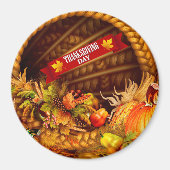 Happy Thanksgiving Best Magnet (Vorne)