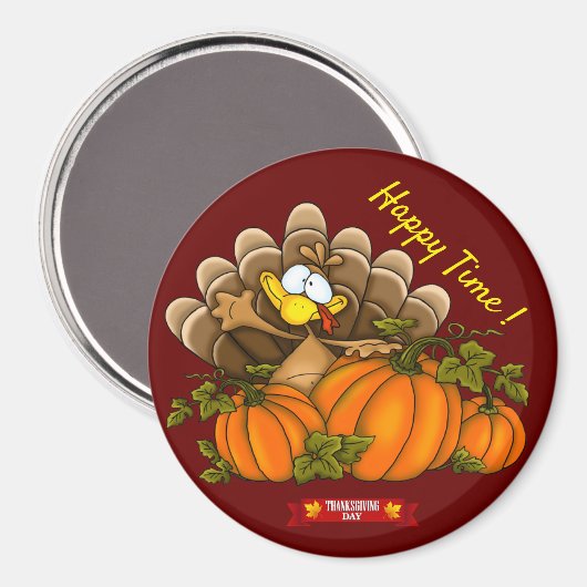 Happy Thanksgiving Best Magnet (Vorderseite/Rückseite)