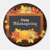 Happy Thanksgiving Best Magnet (Vorne)