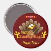 Happy Thanksgiving Best Magnet (Vorderseite/Rückseite)