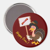 Happy Thanksgiving Best Magnet (Vorderseite/Rückseite)