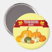 Happy Thanksgiving Best Magnet (Vorderseite/Rückseite)