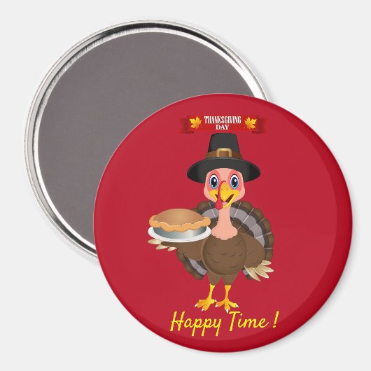Happy Thanksgiving Best Magnet (Vorderseite/Rückseite)