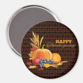 Happy Thanksgiving Best Magnet (Vorderseite/Rückseite)
