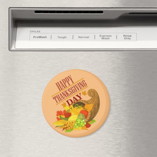 Happy Thanksgiving Bester Magnet (In Situ (Geschirrspüler))