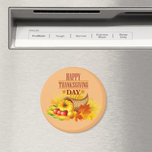 Happy Thanksgiving Bester Magnet (In Situ (Geschirrspüler))