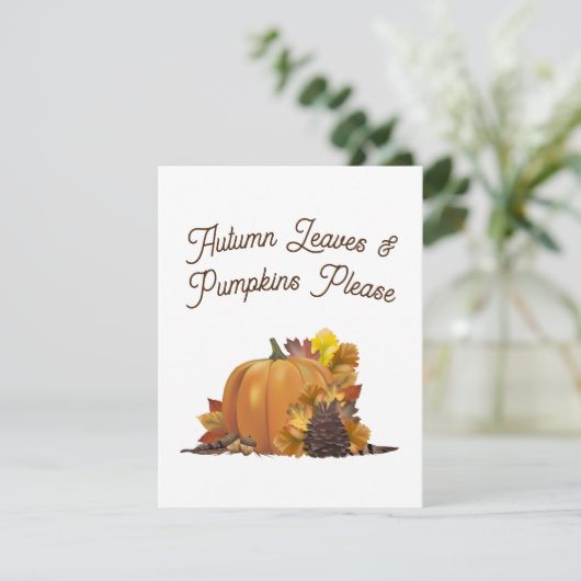 Happy Thanksgiving Blank Greeting Cards (Stehend Vorderseite)