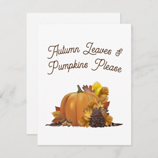 Happy Thanksgiving Blank Greeting Cards (Vorne/Hinten)