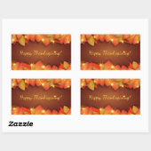 Happy Thanksgiving Blätter Stickers (Blatt)