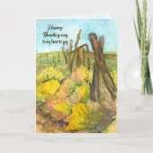 Happy Thanksgiving Boyfriend Favorite Typ Karte (Vorderseite)