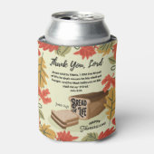 Happy Thanksgiving BREAD OF LIFE Monogram Dosenkühler (Kanne Vorderseite)