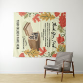 Happy Thanksgiving BREAD OF LIFE Wandteppich (Beispiel (Horizontal))