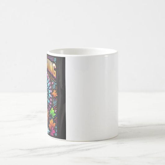 Happy Thanksgiving bruh Kaffeetasse (Mittel)