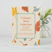 Happy Thanksgiving Business Holiday Card (Stehend Vorderseite)