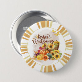 Happy Thanksgiving Button