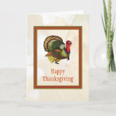 Happy Thanksgiving Card Feiertagskarte (Vorderseite)