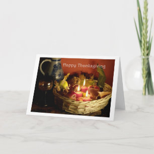 Happy Thanksgiving Card Feiertagskarte