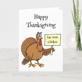 Happy Thanksgiving Card Feiertagskarte