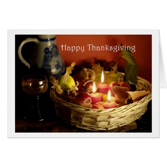 Happy Thanksgiving Card Karte