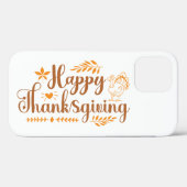 Happy Thanksgiving Case-Mate iPhone Hülle (Rückseite (Horizontal))