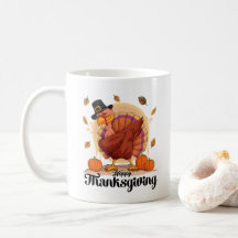Happy Thanksgiving Coffee Tasse