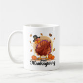 Happy Thanksgiving Coffee Tasse (Links)