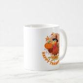 Happy Thanksgiving Coffee Tasse (VorderseiteRechts)