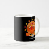 Happy Thanksgiving Coffee Tasse (VorderseiteRechts)