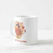 Happy Thanksgiving Coffee Tasse (Vorderseite Links)