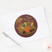 Happy Thanksgiving Cornucopia Stickers (Umschlag)