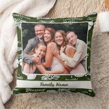 Happy Thanksgiving: Custom Family Foto & Name