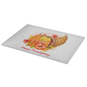 Happy Thanksgiving Cutting Board Schneidebrett (Ecke)