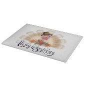 Happy Thanksgiving Cutting Board Schneidebrett (Ecke)