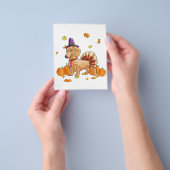 Happy Thanksgiving Dackel Türkei Kostüm T Spaß Flyer (Gruppe)