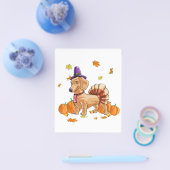 Happy Thanksgiving Dackel Türkei Kostüm T Spaß Flyer (Einzeln)