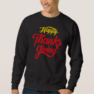 Happy Thanksgiving Day 2022 Niedliche Kleine Pilgr Sweatshirt