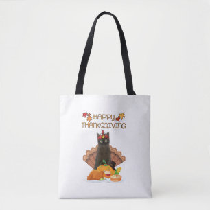 Happy Thanksgiving Day Burmese Cat Geschenk Funny Tasche