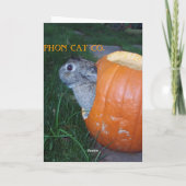 HAPPY THANKSGIVING DAY Card Feiertagskarte (Rückseite)