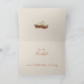 Happy Thanksgiving Day Card Feiertagskarte (Innenseite)