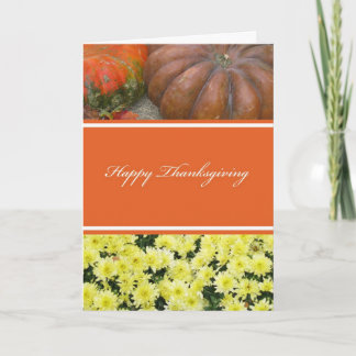 Happy Thanksgiving Day Card Feiertagskarte