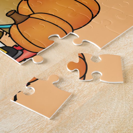 Happy Thanksgiving Day Children Puzzle (Seite)
