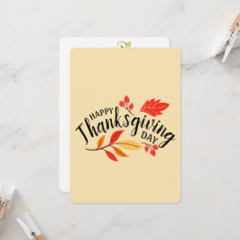 Happy Thanksgiving Day Einladung