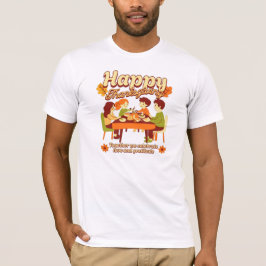 Happy Thanksgiving Day-Famly love T-Shirt