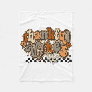 Happy Thanksgiving Day Fleecedecke
